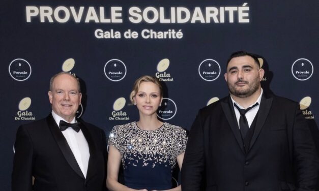 Princely Couple Supports Rugby Solidarity Gala