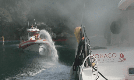 Full-scale fire drill tests emergency response at Fontvieille Port