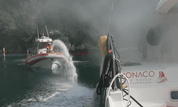 Full-scale fire drill tests emergency response at Fontvieille Port