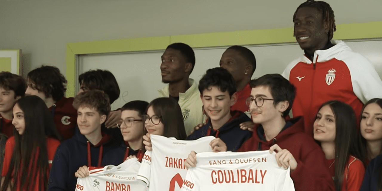 AS Monaco players inspire next generation