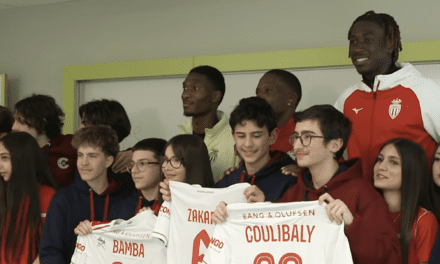 AS Monaco players inspire next generation