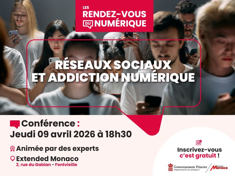 Monaco launches “Rendez-vous du Numérique” series with focus on social media and digital addiction