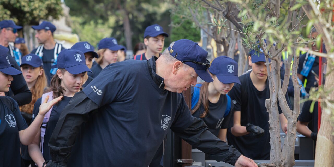 Monaco’s young athletes take to the streets for the fifth Olympian Clean Up Day