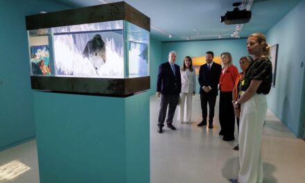 Prince Albert II and Princess Caroline open Monaco Art Week