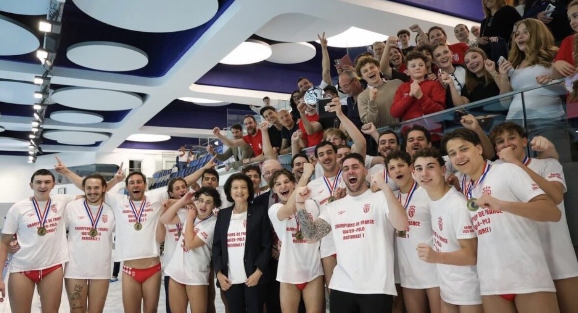 Monaco water polo makes history with national title