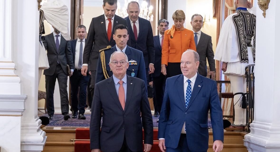 Prince Albert II strengthens ties during official Greece visit