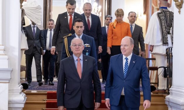 Prince Albert II strengthens ties during official Greece visit