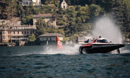 Electric racing heats up as E1 Series hits Lake Como
