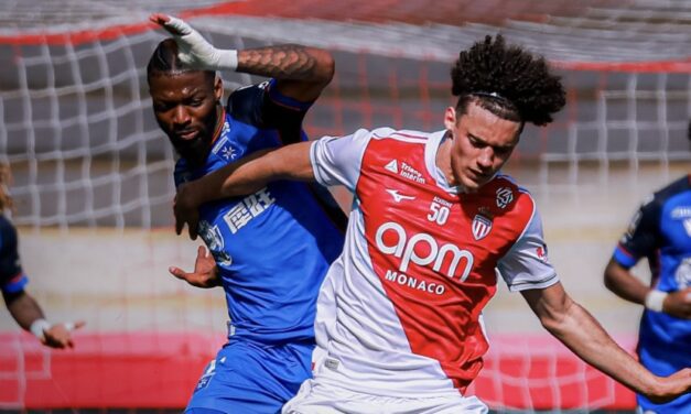AS Monaco fight back from two down to draw with Auxerre at Stade Louis-II