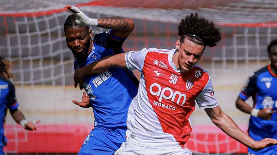 AS Monaco fight back from two down to draw with Auxerre at Stade Louis-II