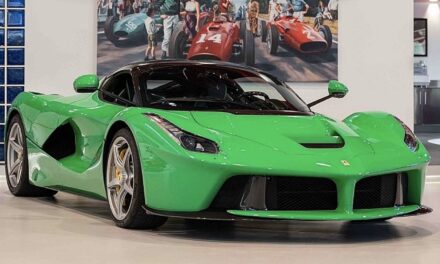 Jay Kay’s rare green Ferrari LaFerrari sells for nearly €5 million in Monaco