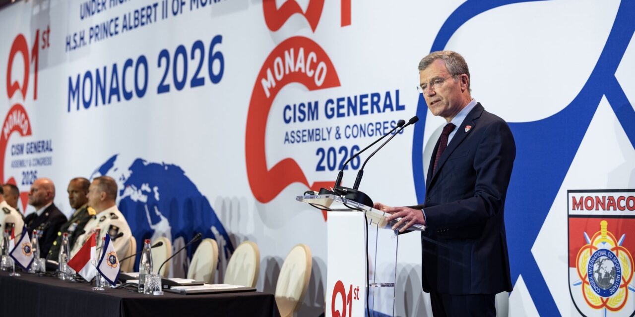 Monaco welcomes global military sports leaders for 81st CISM general assembly