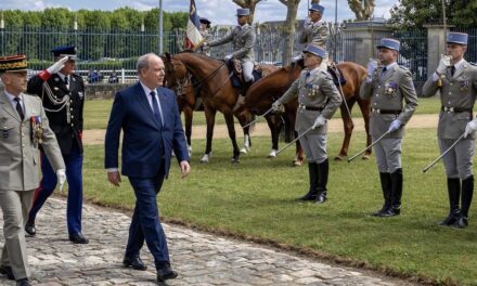 Prince Albert II retraces family history in central France