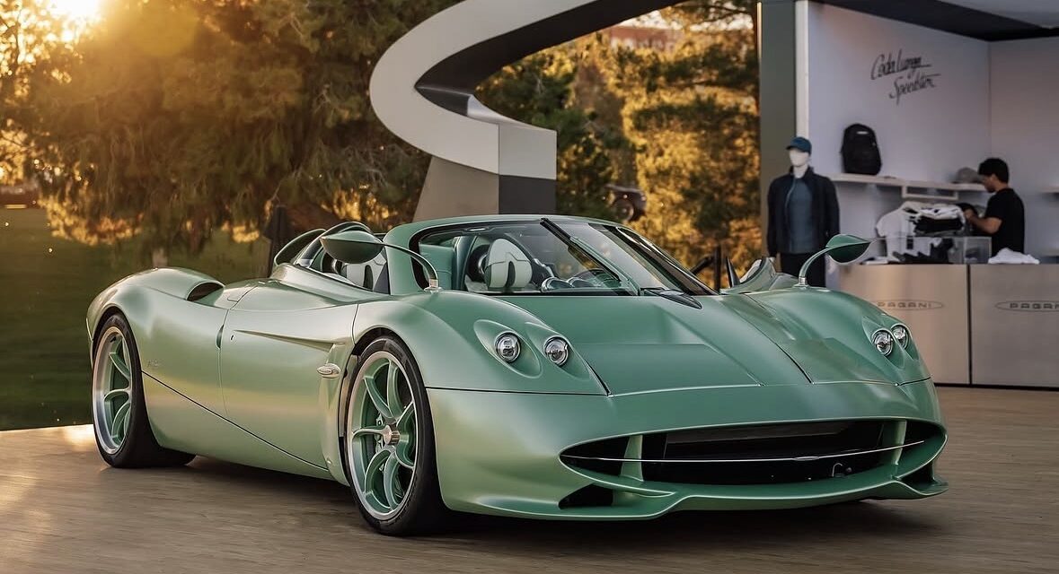 Rare €7 million Pagani unveiled in Monaco