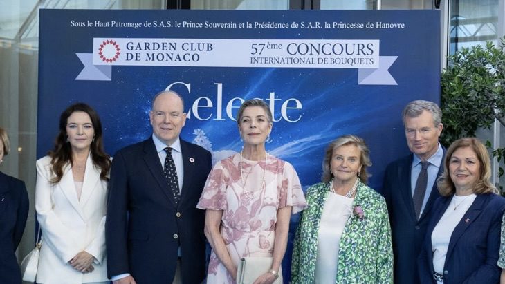 Monaco’s International Bouquet Competition turns Yacht Club into floral showcase