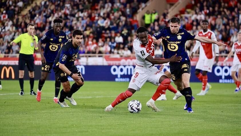 Monaco stunned by clinical Lille in crucial Ligue 1 clash