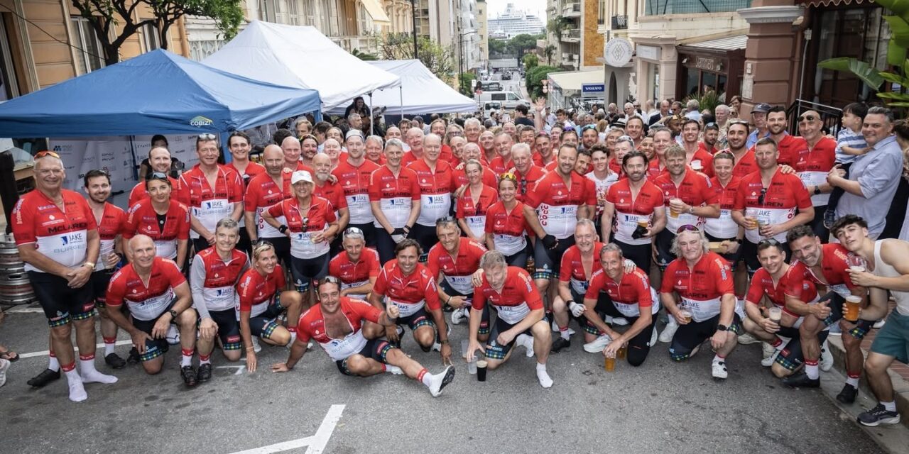 Prince Albert II joins charity cycle ride as COCC celebrates 12th edition