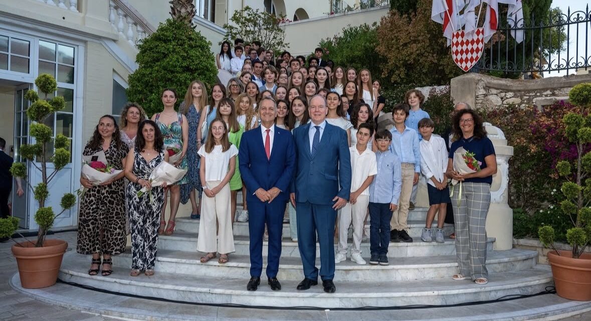 Monaco honours young champions of the Monegasque language