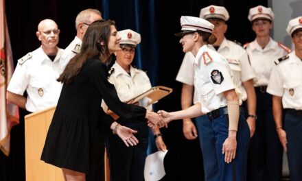 Charlotte Casiraghi class joins Monaco police ranks