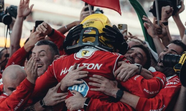 Hamilton breaks through for Ferrari as Antonelli’s winning streak ends in Barcelona