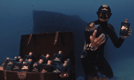 Sea-aged gin project raises funds for oceans
