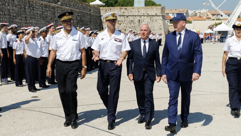 Prince Albert II joins Antibes ceremony marking 400 years of the French Navy