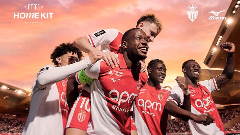 AS Monaco unveil elegant new home kit for 2026-27 season