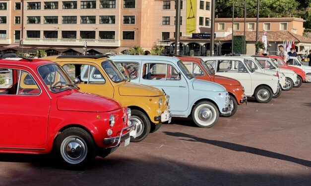 Port Hercule to host sixth Monaco international meeting for classic Fiat 500s