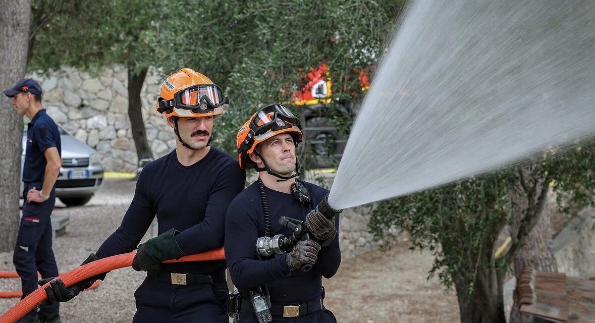 Monaco firefighters remain alert and ready to protect the Principality