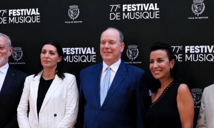 Prince Albert II attends Menton Music Festival