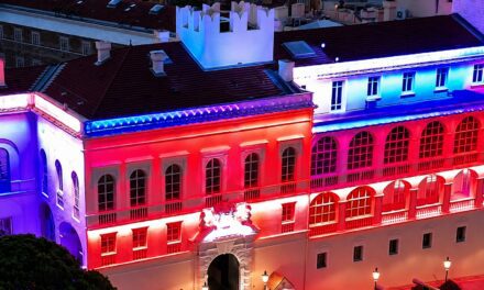 Prince’s Palace shone in US colours for Independence anniversary