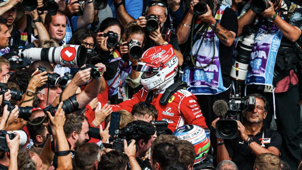 Charles Leclerc secures back-to-back podium with second place at Belgian Grand Prix