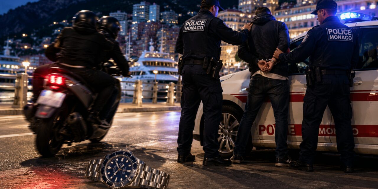 Two arrested immediately after Monaco luxury watch theft