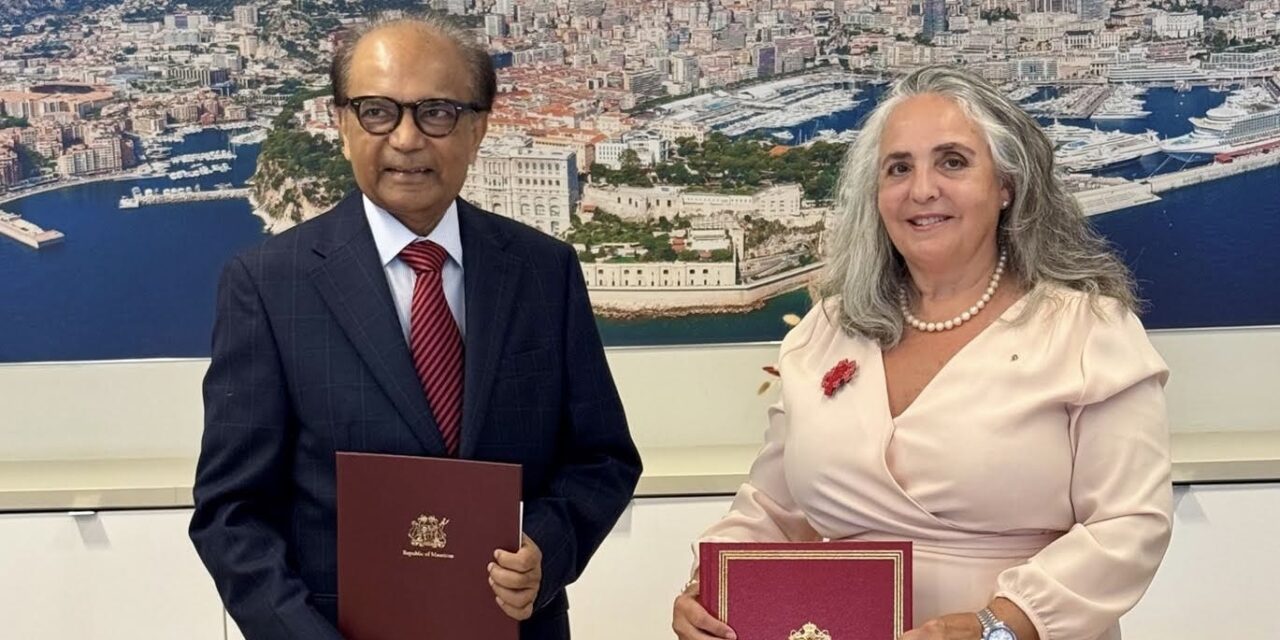 Monaco and Mauritius establish diplomatic relations