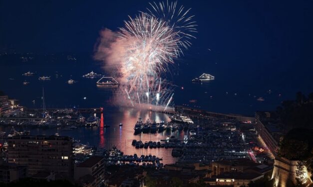 Herculean fireworks light Monaco’s skies