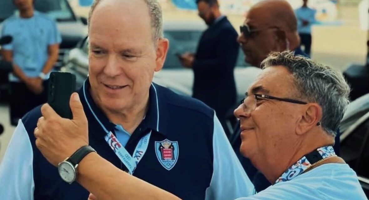 Prince Albert backs Monaco at Mediterranean Games