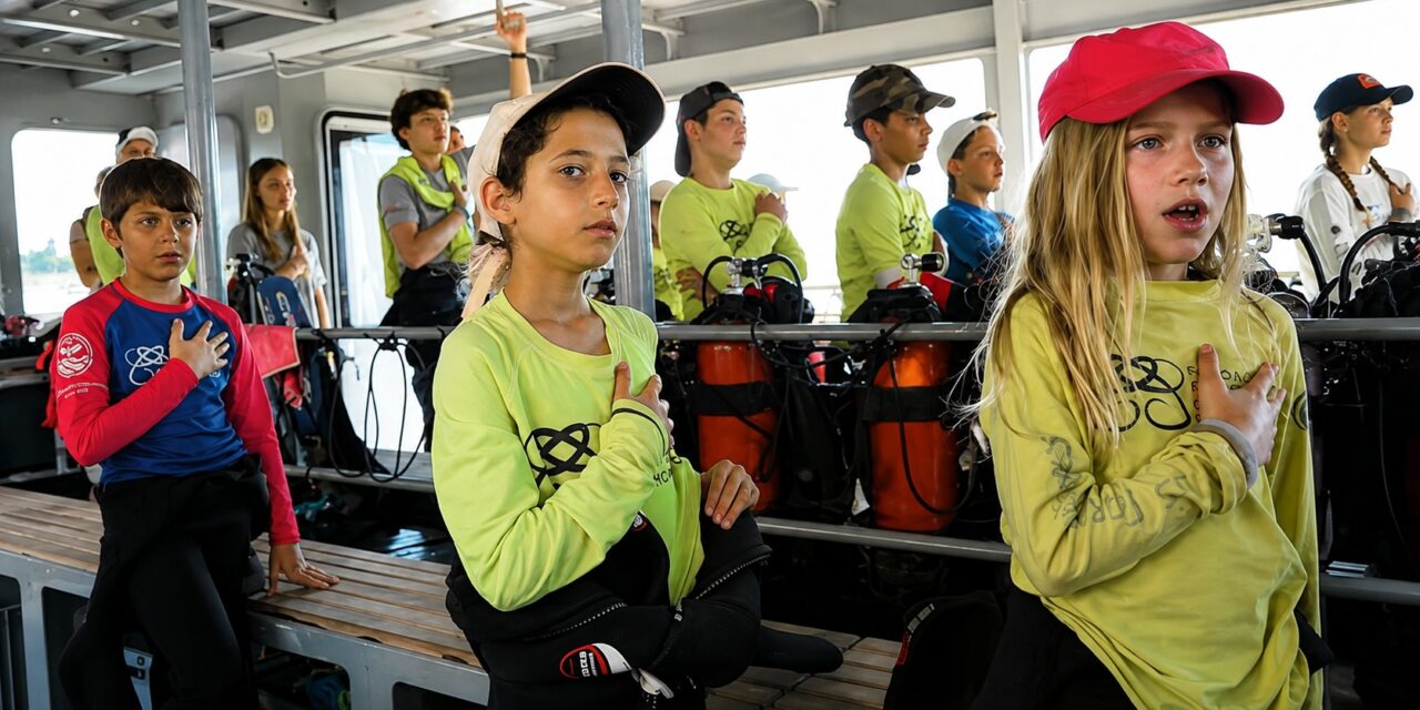 Little pirates promise to protect Monaco’s underwater world
