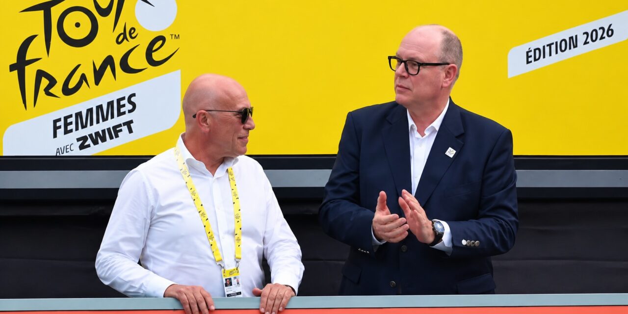 Prince Albert honours Tour de France Femmes final