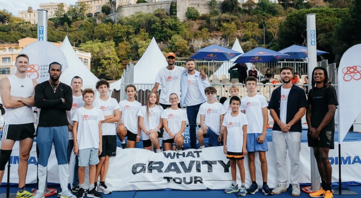 Princess Charlene Foundation joins young athletes for special training session ahead of first Gravity Challenge