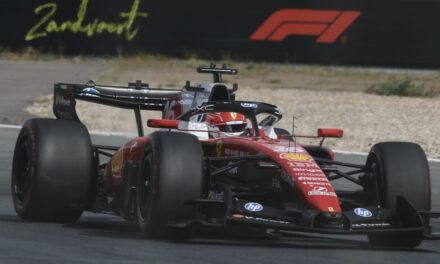 Leclerc snatches second from Norris in dramatic Dutch GP Sprint