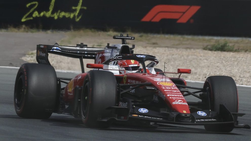 Leclerc snatches second from Norris in dramatic Dutch GP Sprint