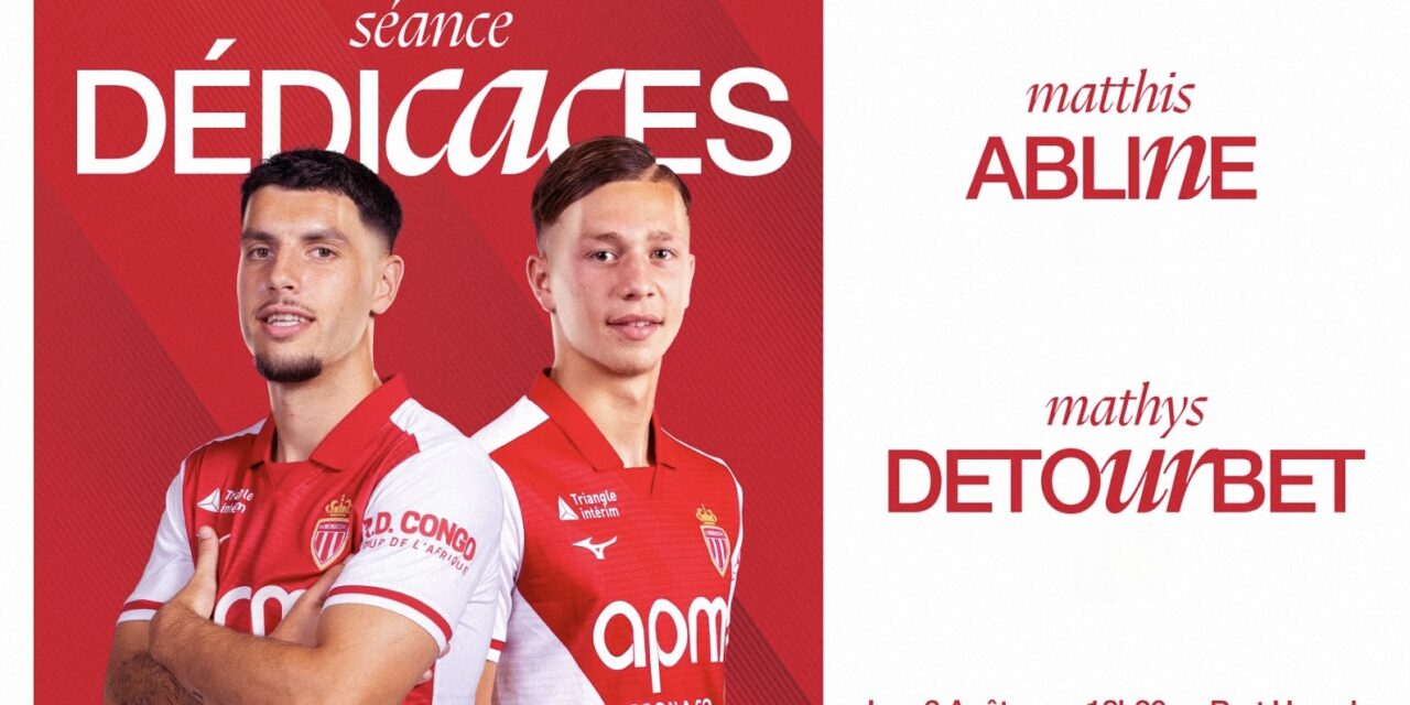 New signings Abline and Detourbet to meet fans at AS Monaco’s Summer Village