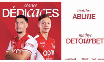 New signings Abline and Detourbet to meet fans at AS Monaco’s Summer Village