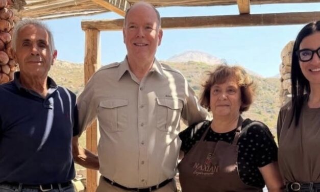Prince Albert discovers the ancient treasures of Naxos