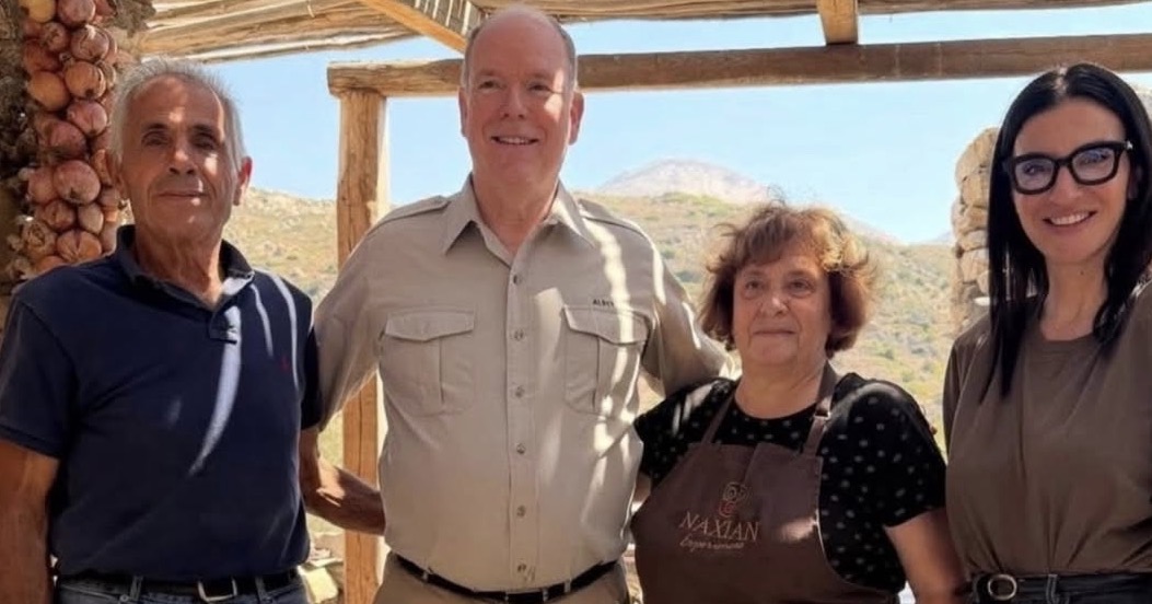 Prince Albert discovers the ancient treasures of Naxos