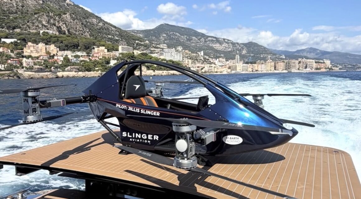 Monaco Yacht Show takes to the skies