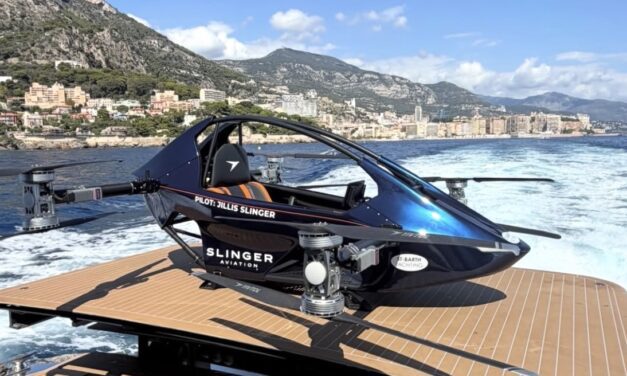 Monaco Yacht Show takes to the skies