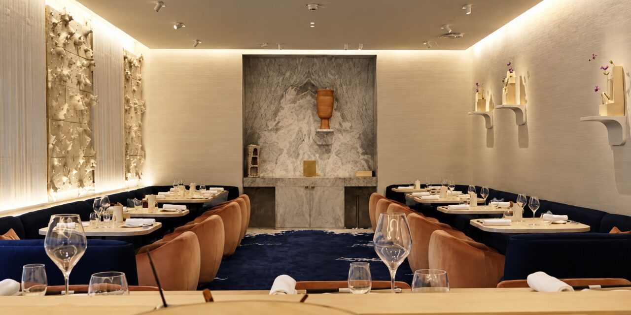 Yannick Alléno welcomes Martino Ruggieri to L’Abysse