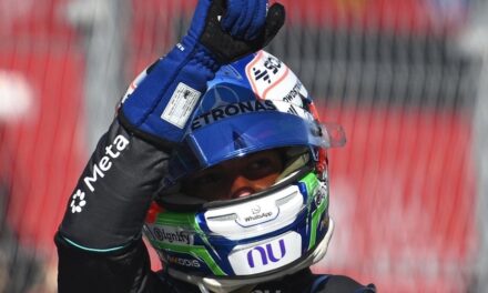 Antonelli wins chaotic Madrid GP as Leclerc fights back to fourth