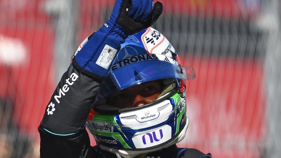 Antonelli wins chaotic Madrid GP as Leclerc fights back to fourth